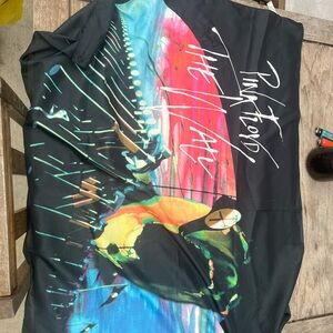 Pink Floyd The Wall Colorful Tapestry and three posters
